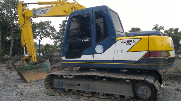 ขายรถแบคโฮ KOBELCO SK-120-T ไฟฟ้าเต็ม รถสวย เทียบเท่าเก่านอก รับรองรถสวยจริงๆ สนใจรีบจองเลยนะ
