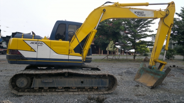 ขายรถแบคโฮ KOBELCO SK-120-T ไฟฟ้าเต็ม รถสวย เทียบเท่าเก่านอก รับรองรถสวยจริงๆ สนใจรีบจองเลยนะ