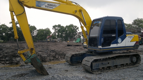 ขายรถแบคโฮ KOBELCO SK-120-T ไฟฟ้าเต็ม รถสวย เทียบเท่าเก่านอก รับรองรถสวยจริงๆ สนใจรีบจองเลยนะ