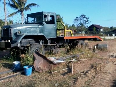 komatsu PC200-5 ไฟฟ้าครบ,เอกสารเล่ม,ช่วงล่างเต็ม,คอนโทรลสั้น+ เทเลอร์หางสั้น 3 เพลา เรียว เครื่อง Nissan UD220 แรง