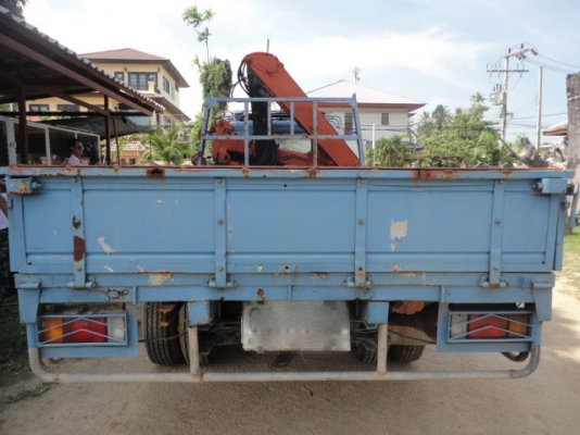 6 ล้อติดเฮี้ยบ 3 ตัน ISUZU NPR 110 แรง แอร์ เพาเวอร์  เกียร์ยาว