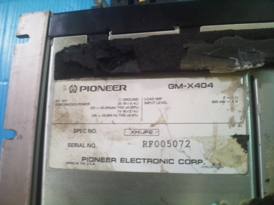 ขายแอมป์ติดรถยนต์ของpioneer2chกับpioneer4ch เข้าชุดกัน ขายแอมป์ติดรถยนต์ของpioneer2chกับpioneer4ch เข้าชุดกัน