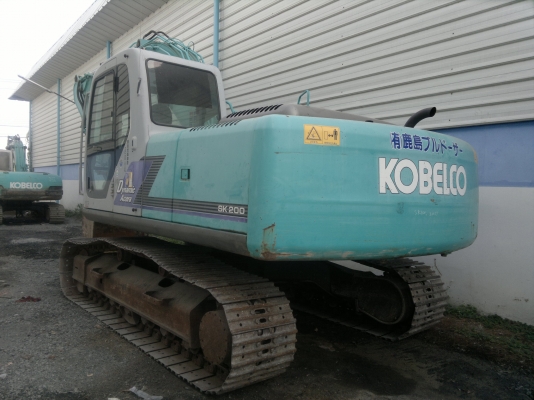 รถขุด KOBELCO  SK200-6 รถนอกนำเข้า มาถึงไทยแล้วครับ สภาพดีสุดๆ ติดต่อ มานะ 085-9049669