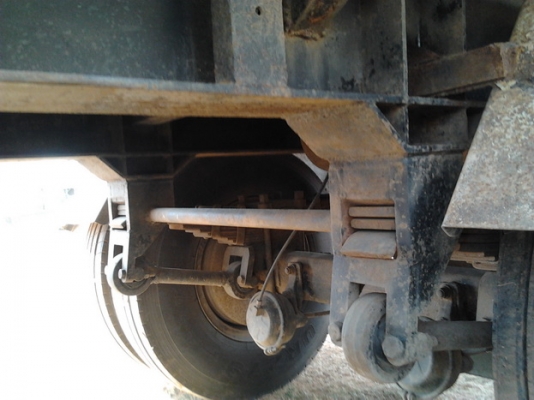 ขายด่วน ลูกพ่วง 2 คานดั๊มพ์ กระบะดั๊มพ์เหล็กคอกสูง 5 ไม้สภาพดีไม่มีผุ ช่วงล่างดี ยางสภาพ 70\% พร้อมใช้งาน เอกสารเล่มทะเบียนครบพร้อมโอน ราคาต่อรองได้ครับ