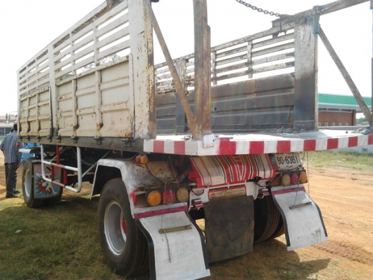 ขายด่วน ลูกพ่วง 2 คานดั๊มพ์ กระบะดั๊มพ์เหล็กคอกสูง 5 ไม้สภาพดีไม่มีผุ ช่วงล่างดี ยางสภาพ 70\% พร้อมใช้งาน เอกสารเล่มทะเบียนครบพร้อมโอน ราคาต่อรองได้ครับ