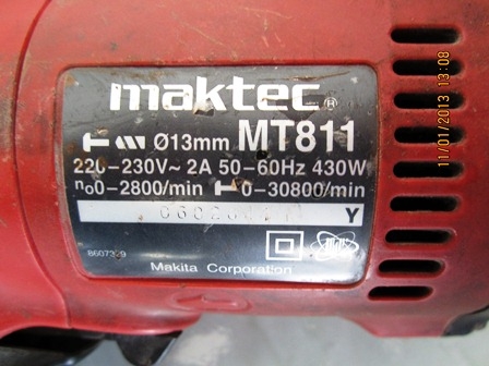 สว่าน Maktec MT811 เครื่องเจียร ราคาถูกๆมากๆ สว่าน Maktec MT811 เครื่องเจียร ราคาถูกๆมากๆ