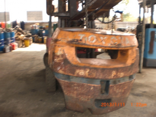 ขายเคาร์เตอร์เวท toyota 7fd25