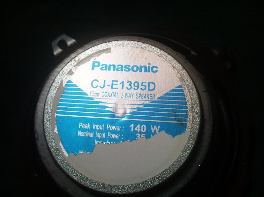 ขายลำโพงติดรถยนต์ขนาด5นิ้วแกนร่วม panasonic สวยๆเสียงดี ขายลำโพงติดรถยนต์ขนาด5นิ้วแกนร่วม panasonic สวยๆเสียงดี