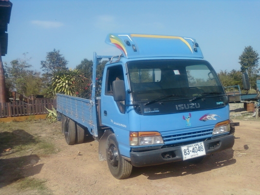 ISUZU NPR 130 HP เทอร์โบ  ปี 46   รถห้างแท้ รถสวย