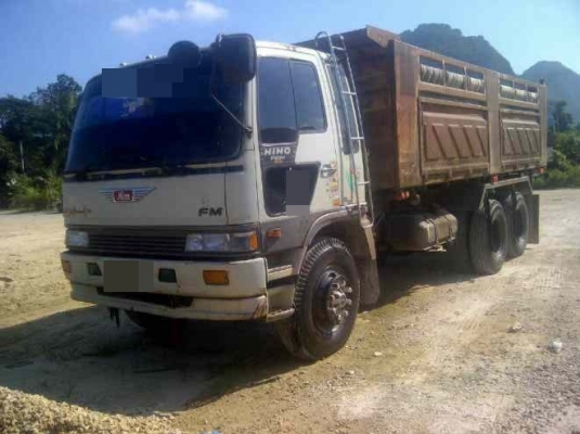 ขาย 10 ล้อดั๊ม HINO FM3H 195 แรงม้าเดิมๆสวยๆ เก่าเก็บ สนใจโทร 0819701072
