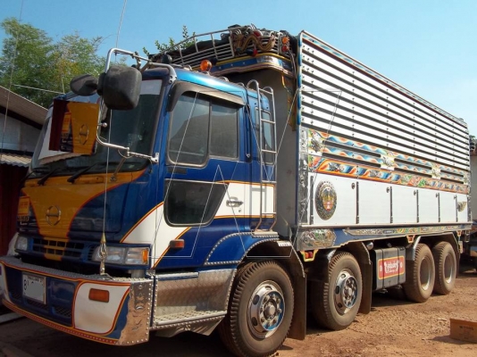 ขาย ฮีโน่โปรเฟีย 320 แรง คอมมอลเร็ล P11C / ปี 2553 / พ่วง 24 ล้อดั๊มเนียมเกษตรสวยๆ