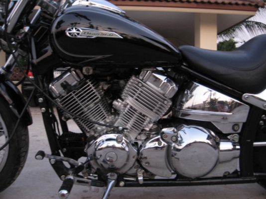 ***ขาย yamaha dragstar400 custom ปี 98 ราคา 87,000 (พร้อมของแถมหลายรายการ)