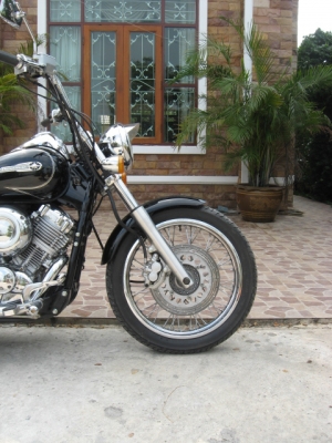 ***ขาย yamaha dragstar400 custom ปี 98 ราคา 87,000 (พร้อมของแถมหลายรายการ)