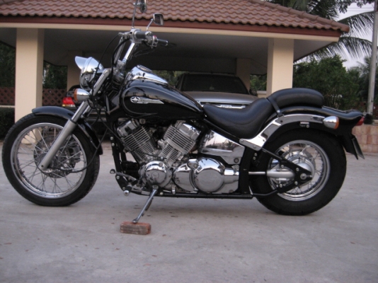 ***ขาย yamaha dragstar400 custom ปี 98 ราคา 87,000 (พร้อมของแถมหลายรายการ)