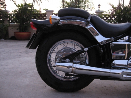 ***ขาย yamaha dragstar400 custom ปี 98 ราคา 87,000 (พร้อมของแถมหลายรายการ)