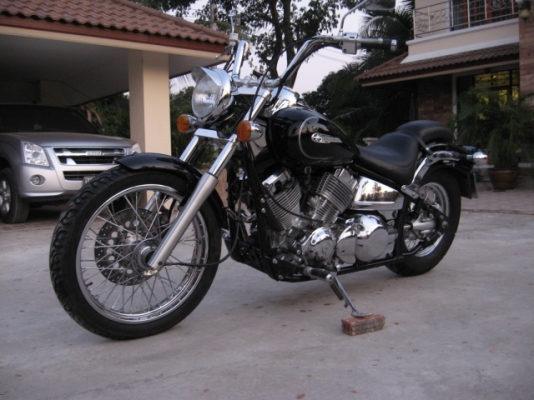 ***ขาย yamaha dragstar400 custom ปี 98 ราคา 87,000 (พร้อมของแถมหลายรายการ)