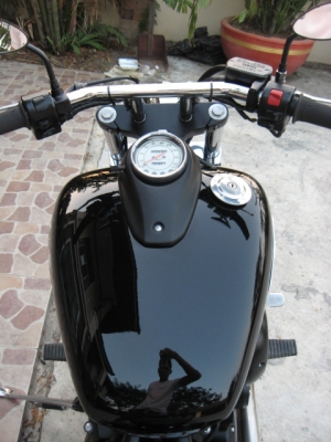 ขาย yamaha dragstar400 แต่งแนวประกอบใหม่