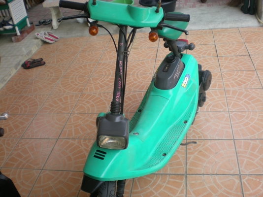 ขายรถhonda zook 50ccสีเขียว