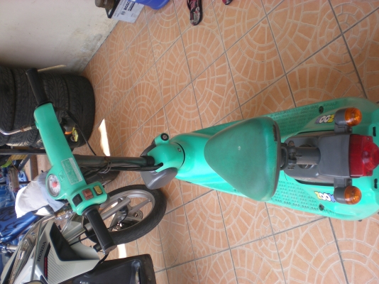 ขายรถhonda zook 50ccสีเขียว