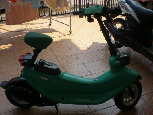 ขายรถhonda zook 50ccสีเขียว