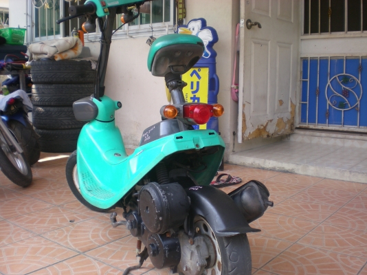 ขายรถhonda zook 50ccสีเขียว