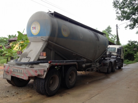 ลดราคาขายดาวน์ รถกล้วยหอม เต้าปูนผง หัว Hino fm260