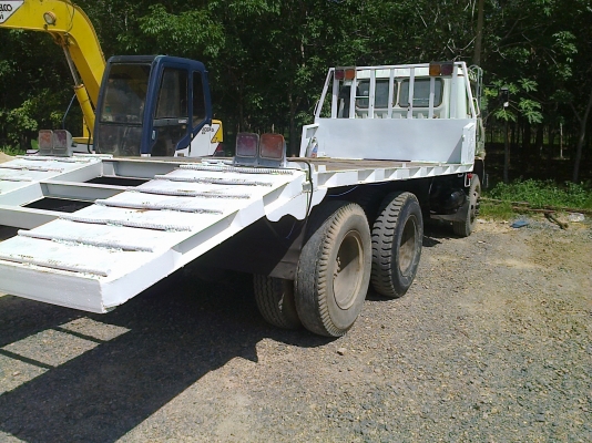 HINO KT72510ล้อหางปลาทุกแบคโฮใหญ่2เพลา เครื่องEH700