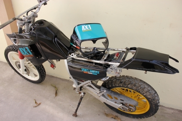 ระเบิด honda ax1 250cc