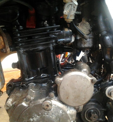 ระเบิด honda ax1 250cc