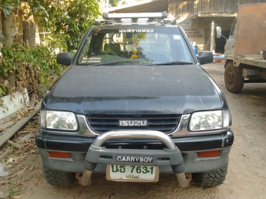 ขาย กระบะแค็ป 4WD ISUZU RODEO 2.8 ปี 40/97 เครื่อง 2.8 แห้งๆ ไม่หลวม  เกียร์ดี เกียร์โฟล์ใช้งานปกติ มีหอนนิดๆ ช่วงล่างแน่น คัสซีสวย ภายในดี พ.พาวเวอร์ แอร์ สีเดิมๆ ไม่เคยชน ยางดี 4 เส้น พื้นปูกระบะ ล้อแม็ก โรลบาร์ พร้อมลุย พร้อมใช้งาน ราคาต่อรองได้ครับ