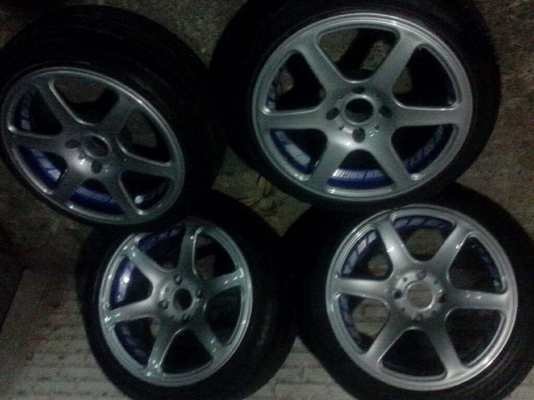 ขายแล้ว ขอบคุณสี่เลือมากๆครับ..แม็กขอบ17.4รู114.หน้า8หลัง9นิ้ว RAYS DAYTONA SPEEDแท้