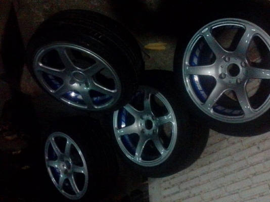 ขายแล้ว ขอบคุณสี่เลือมากๆครับ..แม็กขอบ17.4รู114.หน้า8หลัง9นิ้ว RAYS DAYTONA SPEEDแท้