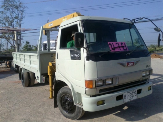 HINO 6 ล้อ FC2W + เครน 2.9 ตัน สี่เหลียม เครื่อง 120 แรง พวงมาลัย Power ยาว 5.5 ม. (กระบะเหล็ก 4.8 เมตร) ขาย 630,000 HINO 6 ล้อ FC2W + เครน 2.9 ตัน สี่เหลียม เครื่อง 120 แรง พวงมาลัย Power ยาว 5.5 ม. (กระบะเหล็ก 4.8 เมตร) ขาย 630,000