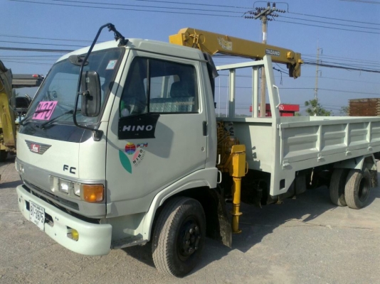 HINO 6 ล้อ FC2W + เครน 2.9 ตัน สี่เหลียม เครื่อง 120 แรง พวงมาลัย Power ยาว 5.5 ม. (กระบะเหล็ก 4.8 เมตร) ขาย 630,000 HINO 6 ล้อ FC2W + เครน 2.9 ตัน สี่เหลียม เครื่อง 120 แรง พวงมาลัย Power ยาว 5.5 ม. (กระบะเหล็ก 4.8 เมตร) ขาย 630,000