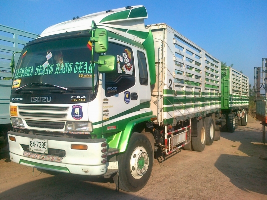 ขายISUZU 270 แรงปี47 แม่ลูกไม่ดั้มป้ายแดงมือเดียวรดราคาด่วนๆๆ