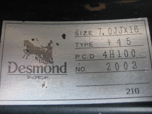 ขายแม็ค spoon แท้ ขอบ16 กว้าง 7 พร้อมยาง บอกตรง ๆ หายากนะ