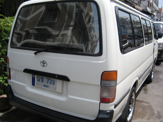 ขายรถตู้หัวจรวด ปี 99 เครื่องเดิม 5L พร้อมใช้สุด ๆ