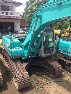 รถแบคโฮเก่าญี่ปุ่น Kobelco SK200-6E (มาร์คซิก - YN08)