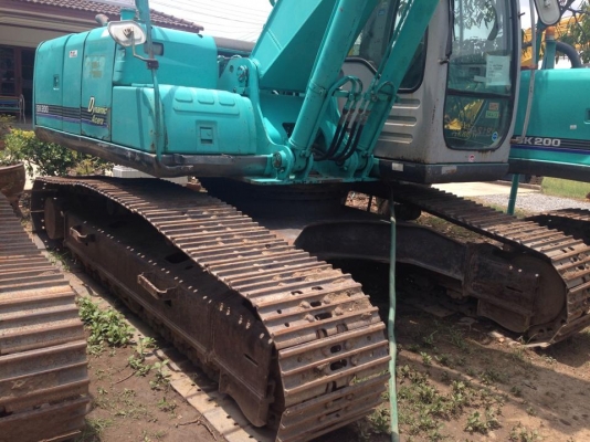 รถแบคโฮเก่าญี่ปุ่น Kobelco SK200-6E (มาร์คซิก - YN08)