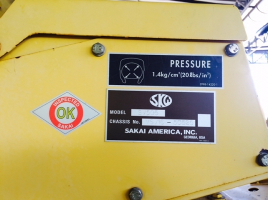 รถบดสั่นสะเทือน 10 ตัน Sakai SV505D สภาพใหม่กิ๊บ มีให้เลือกหลายคัน สภาพเนี๊ยบทุกคัน รถนอกแท้ ยังไม่ผ่านการใช้งานในไทย100\%