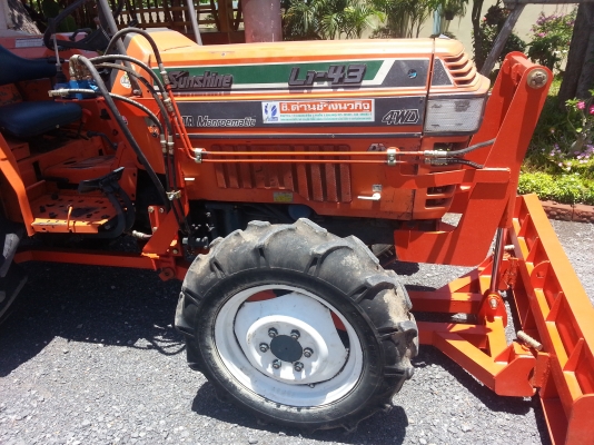 คูโบต้า L1-43 4 WD ใบมีดใหม่ ผาน 6 มือสอง..พร้อมใช้งาน