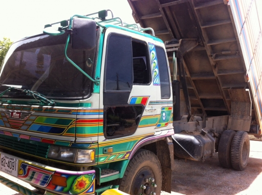 ขาย 6 ล้อดั้ม HINO. FF3HJLA เครื่อง 195 สภาพสวยพร้อมใช้