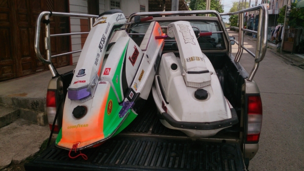 ขายเรือยืน Kawasaki 550 สภาพดี 18,000