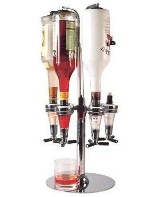 ปั้มกดเหล้าช็อต 4หัวจ่าย bar butler 4