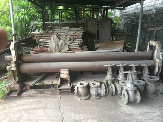 เครื่องม้วนญี่ปุ่นม้วนเหล็กหนา16มม.