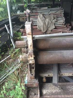 เครื่องม้วนญี่ปุ่นม้วนเหล็กหนา16มม. เครื่องม้วนญี่ปุ่นม้วนเหล็กหนา16มม.