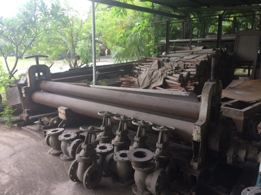 เครื่องม้วนญี่ปุ่นม้วนเหล็กหนา16มม. เครื่องม้วนญี่ปุ่นม้วนเหล็กหนา16มม.