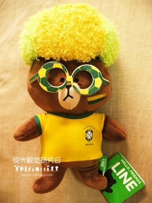 ตุ๊กตาหมี line บอลโลก 2014