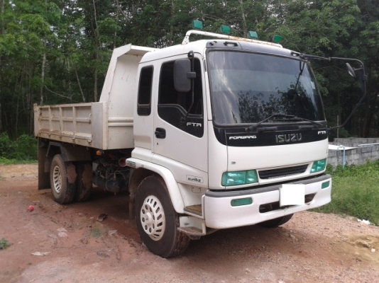 หกล้อดั้มอีซูสุ   FTR33F2  200 แรงม้า  ยาง1000-20 ( รถสวย )  พร้อมใช้งาน  เล่มพร้อม...