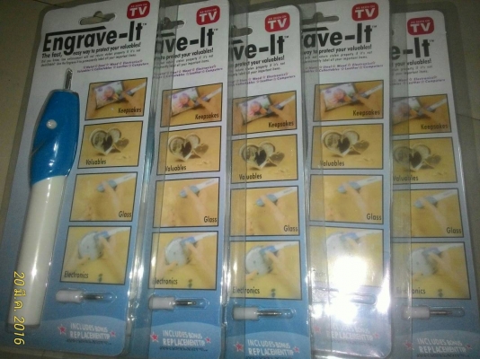 ENGRAVE-IT  เครื่องมือ สลักชื่อ หมายเลข ลงบน โลหะ แก้ว หิน ไม้   อื่นๆๆ